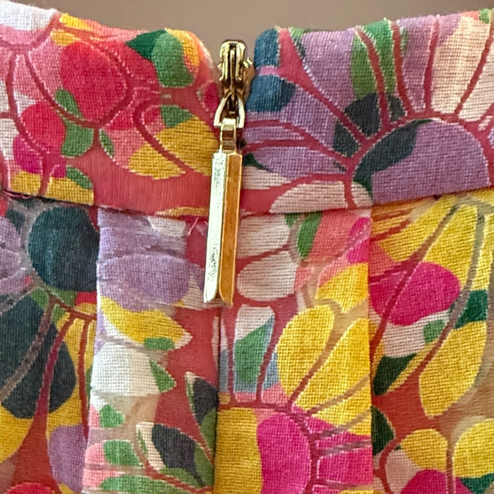 Kate Spade Multicolor Floral Midi Dress size 8 - Picture 7 of 12